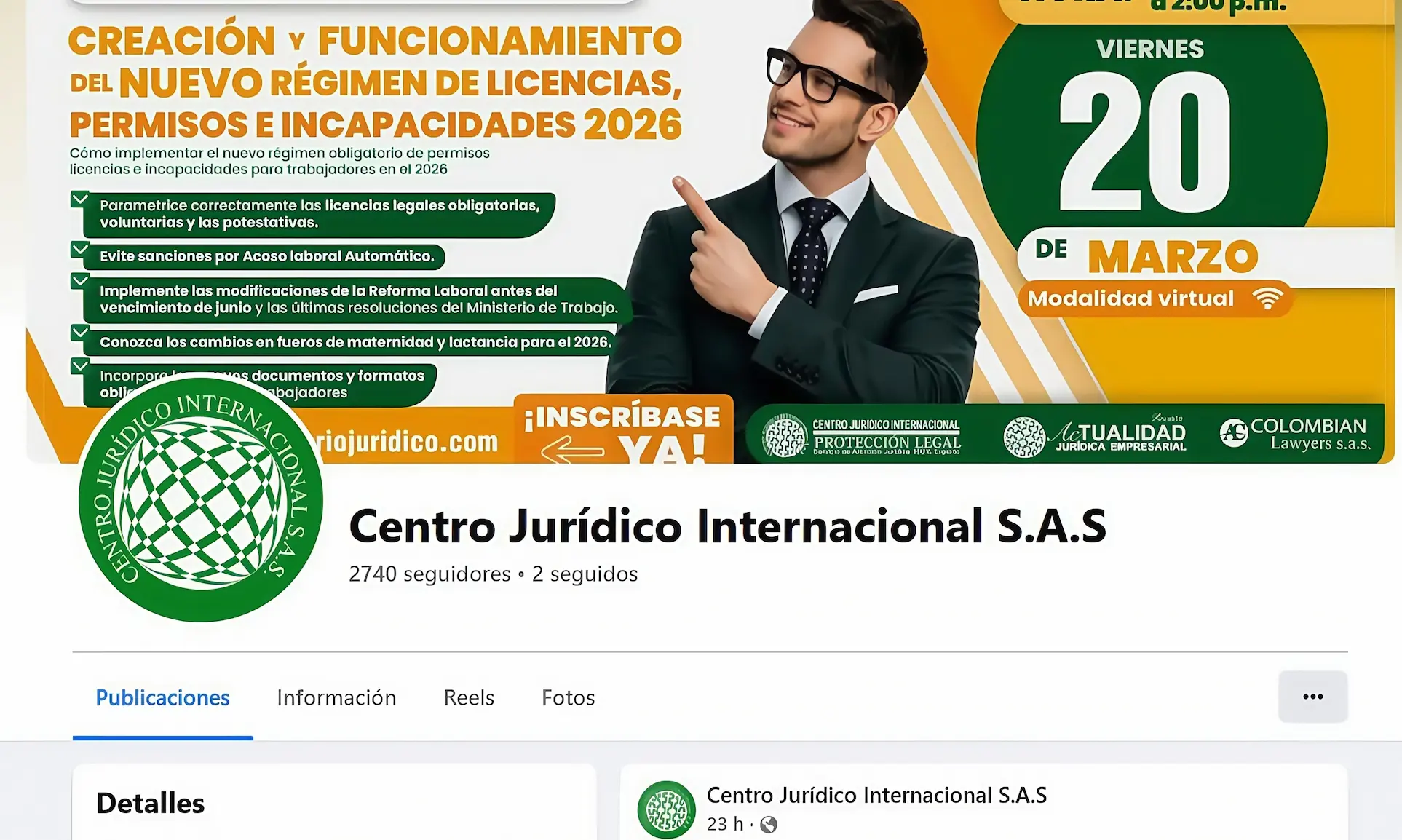 Banner facebook